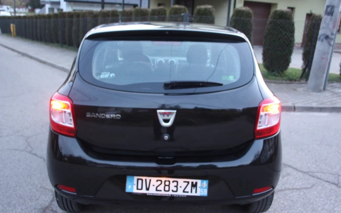 Dacia Sandero cena 27200 przebieg: 80521, rok produkcji 2013 z Nisko małe 46